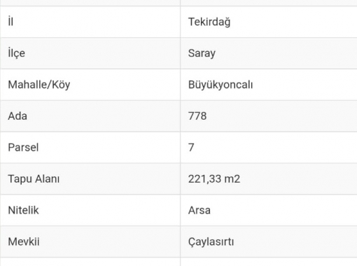 BÜYÜKYONCALI ANAYOLA ÇOK YAKIN KÖŞEBAŞI İMARLI ARSA